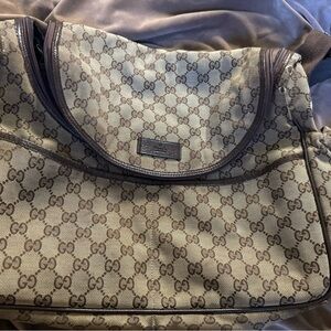 Gucci diaper bag